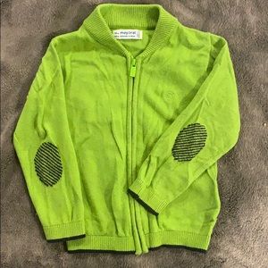 Mayoral dressy zip-up cardigan